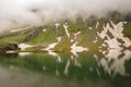 Lake BÃÂ¢lea from Romania. Royalty Free Stock Photo